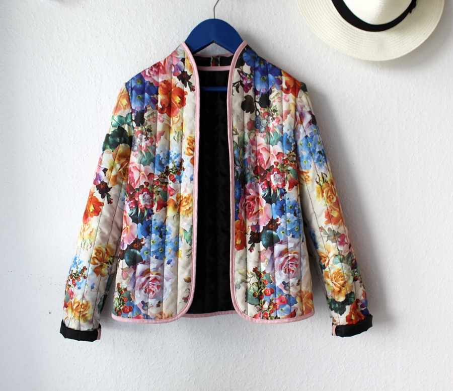 Floral Summer Jacket – Sewing Projects | BurdaStyle.com
