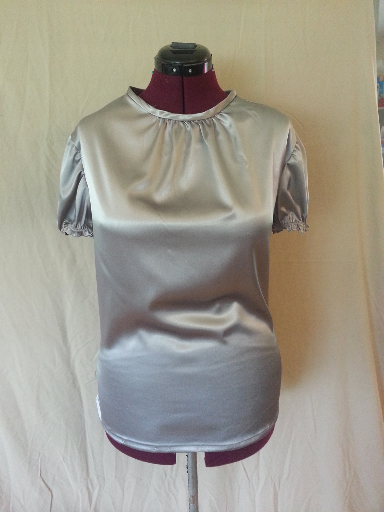 silver fabric for blouse