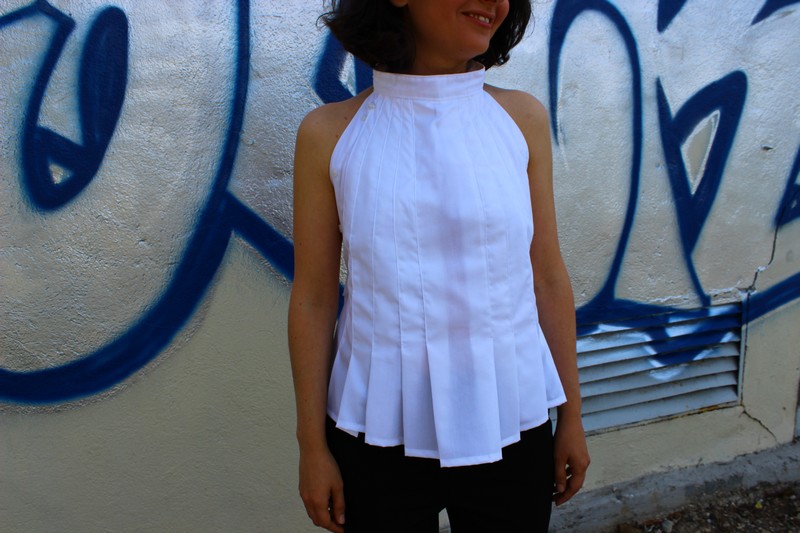Man shirt into women top Sewing Projects