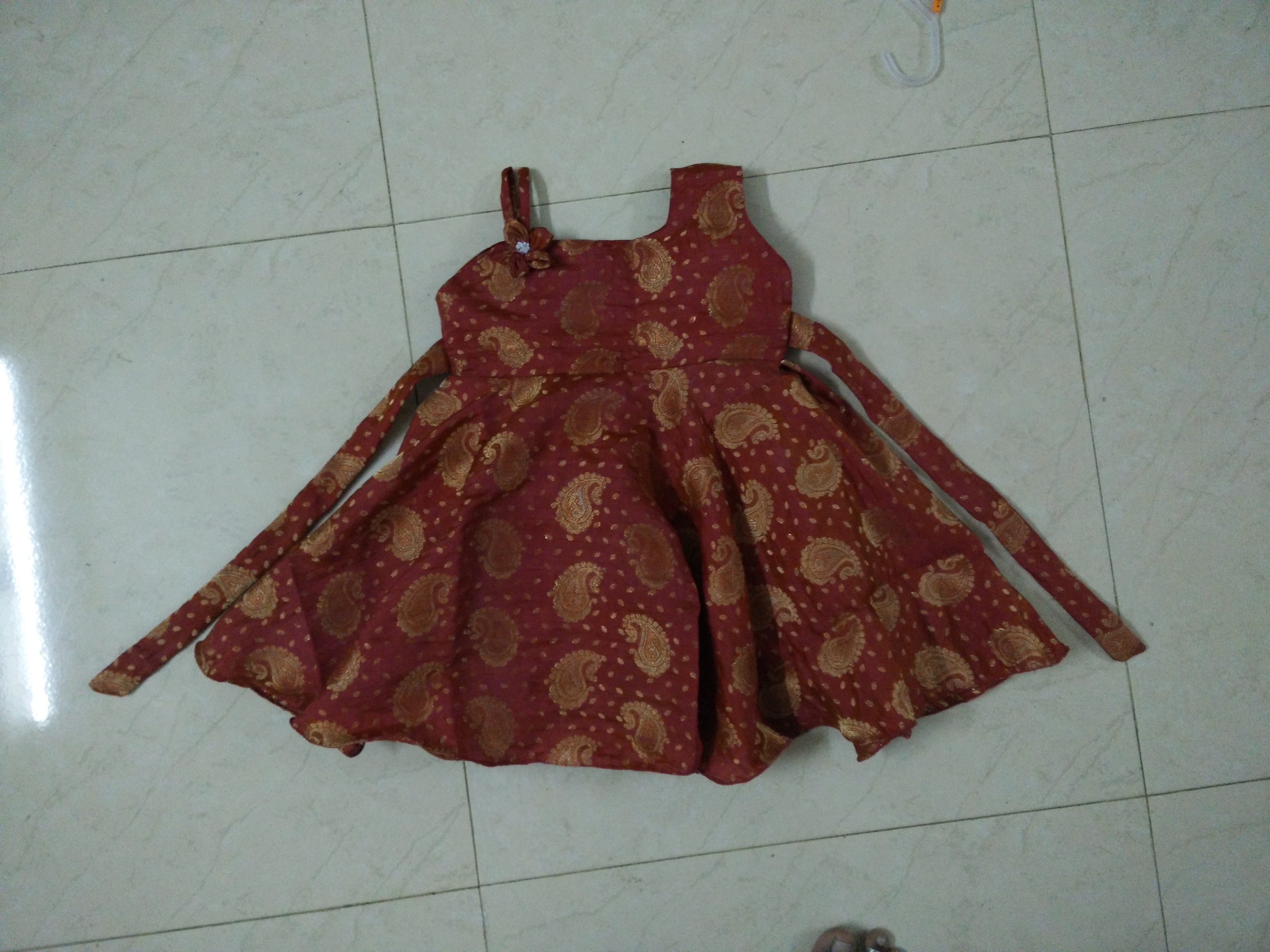 silk umbrella frock