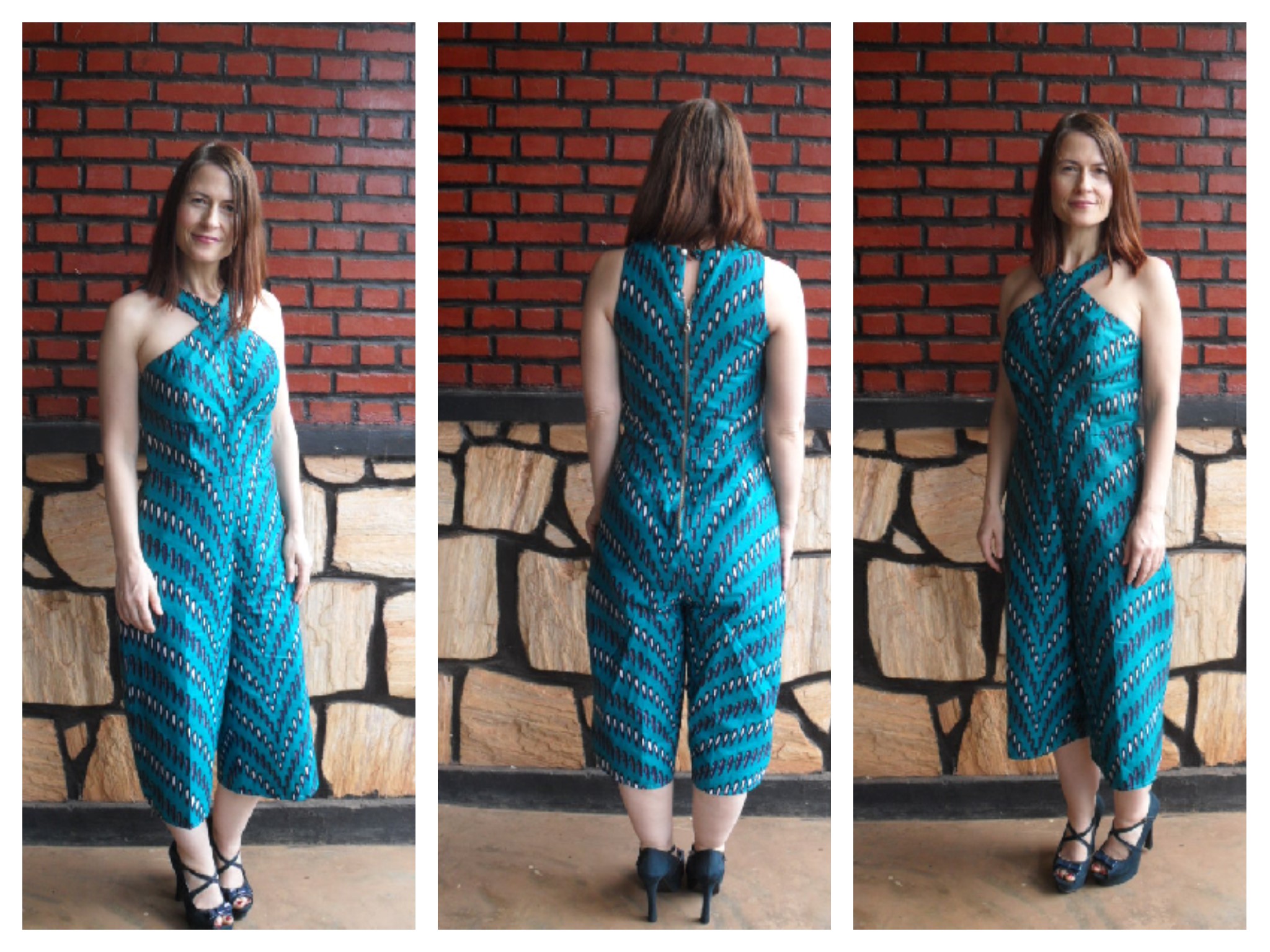 Jumpsuit Vogue V1498 pattern hack Sewing Projects