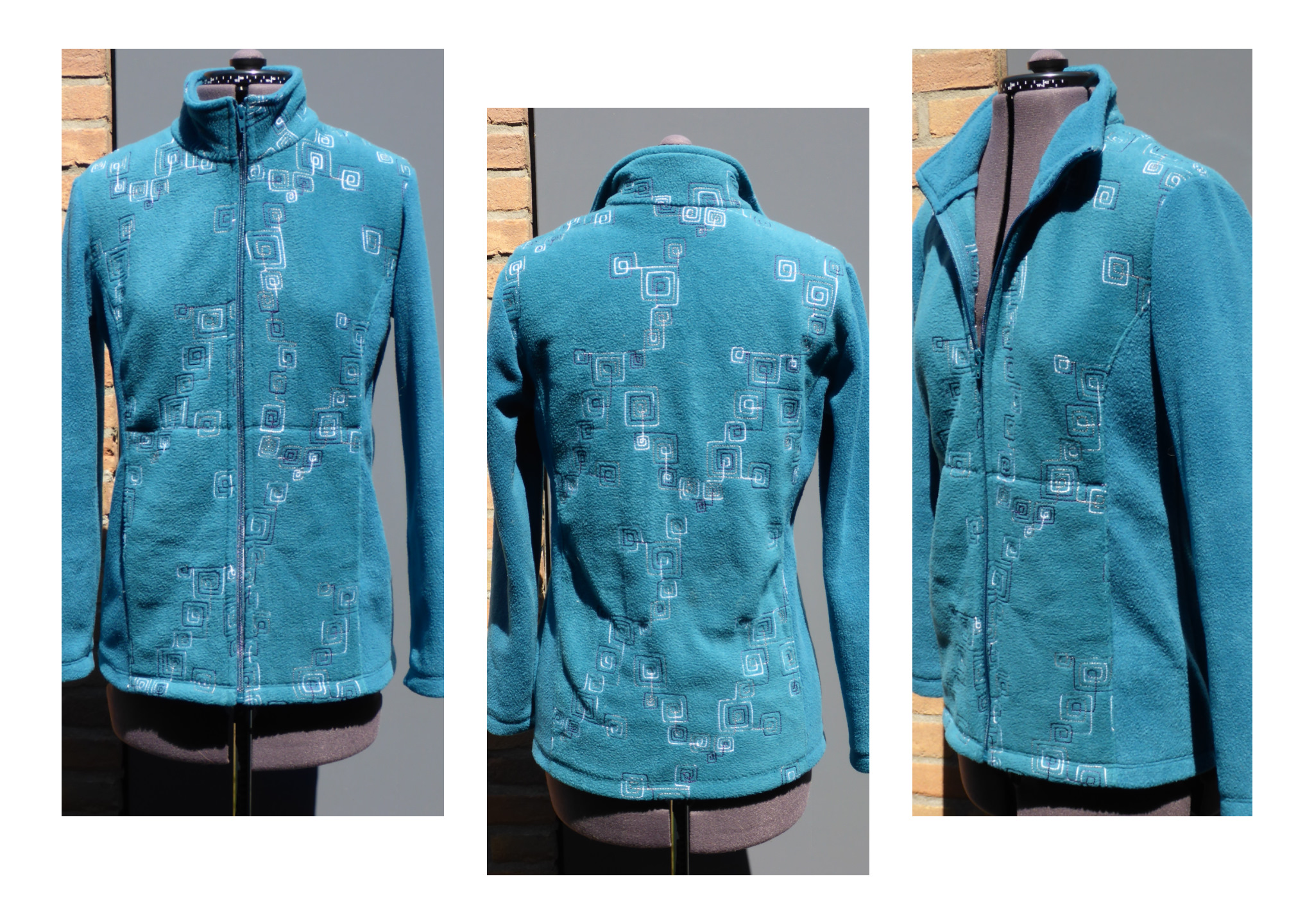 MN013 fleece jacket Sewing Projects