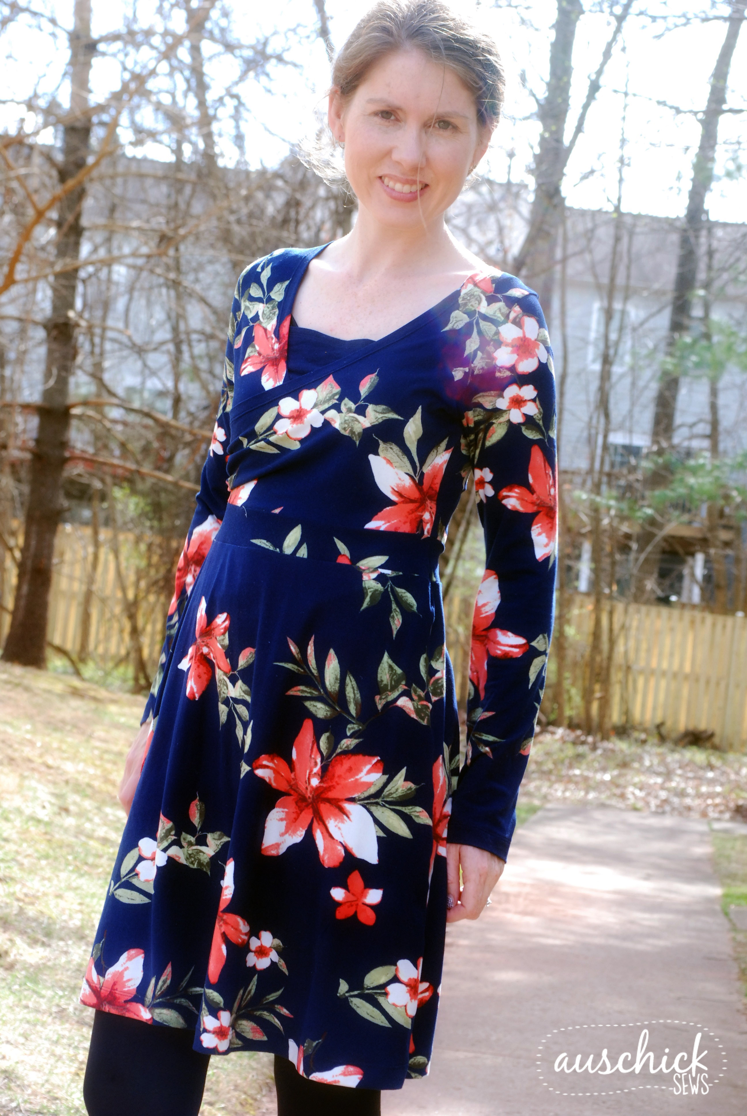 Love Notions Willow Wrap Dress Sewing Projects