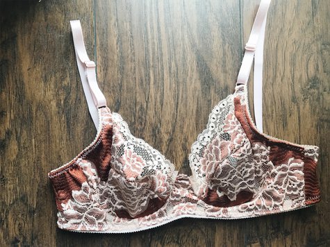 pink and burnt orange bra – Sewing Projects | BurdaStyle.com