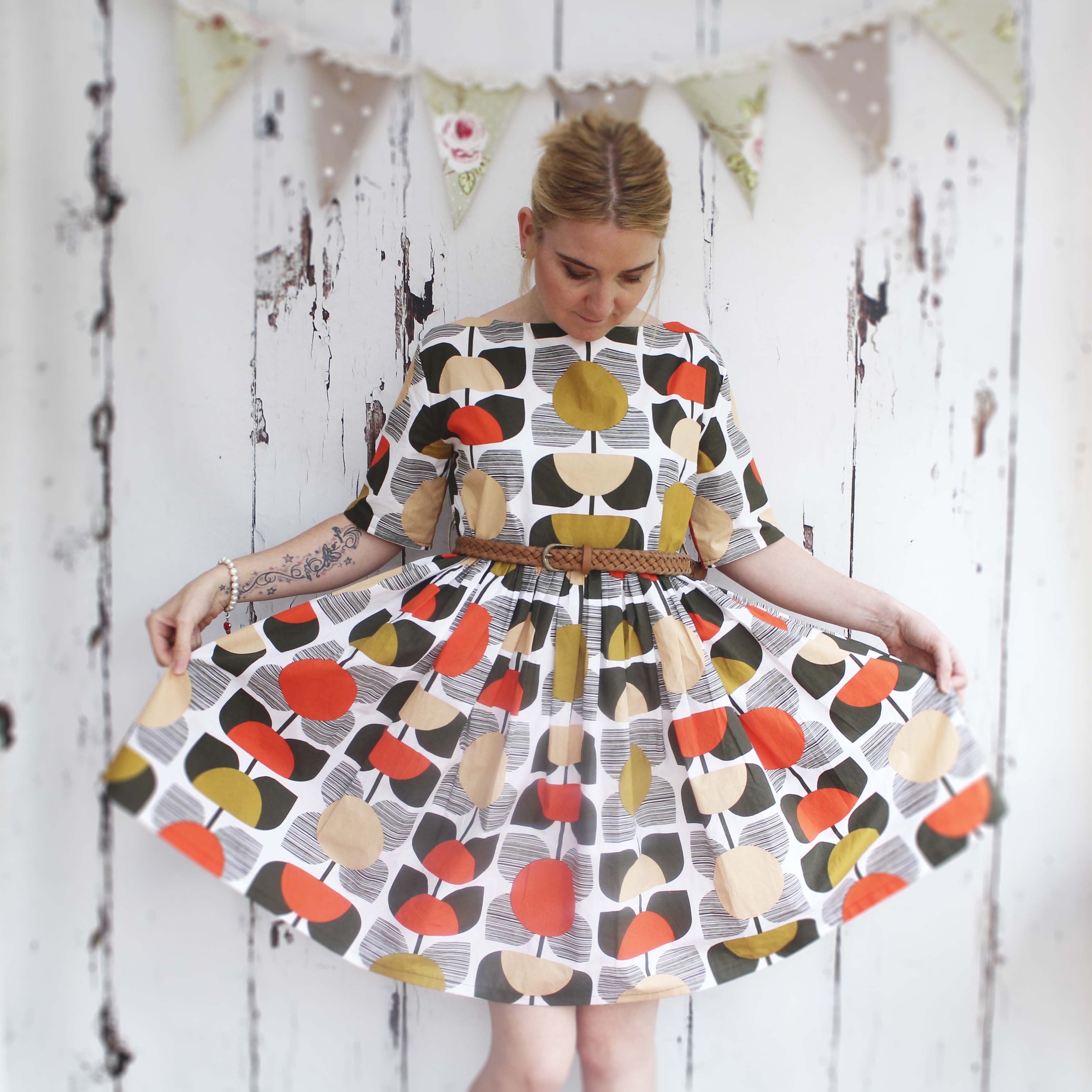 Duvet Cover Dress Sewing Projects