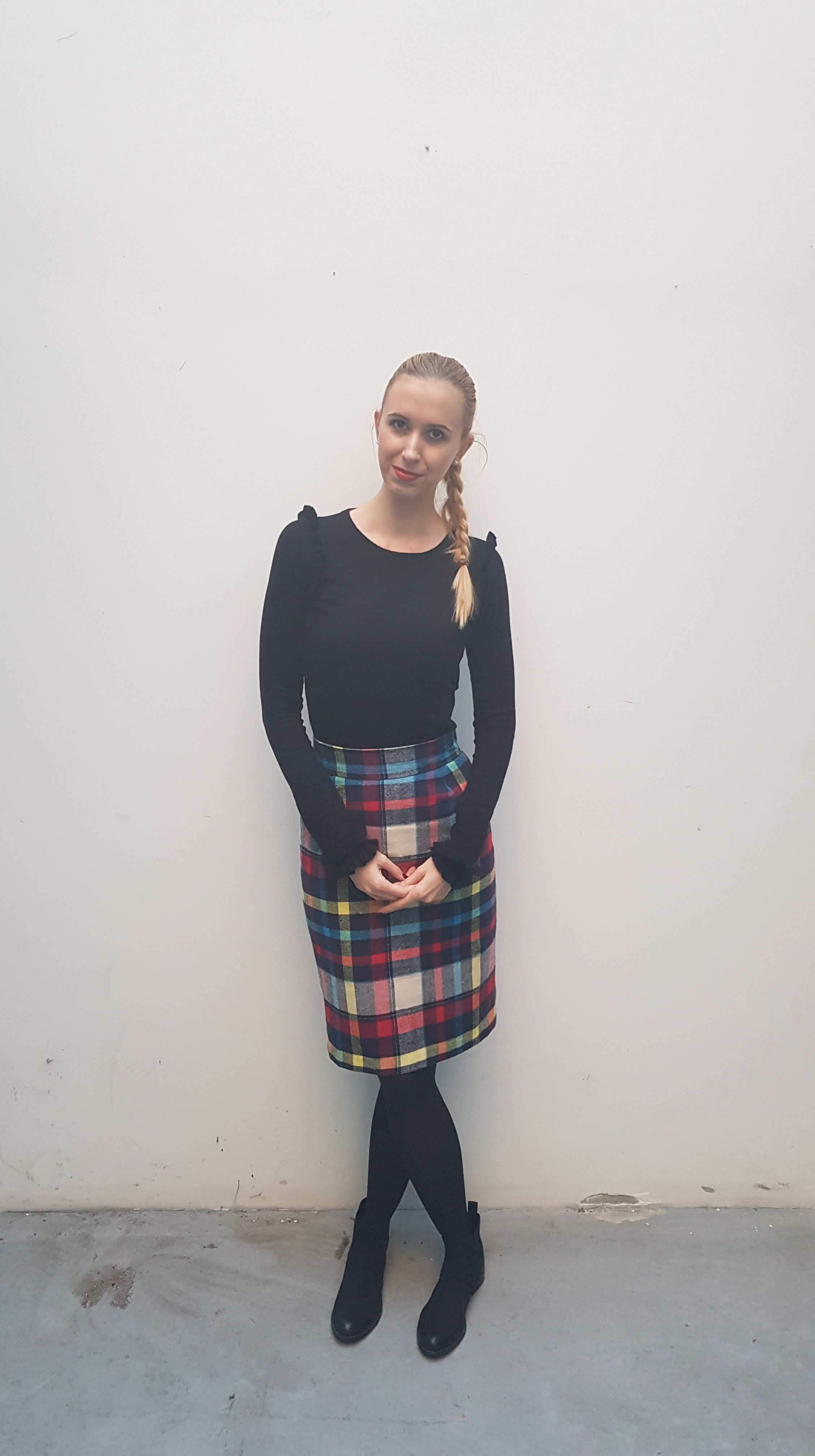 My tartan skirt Sewing Projects