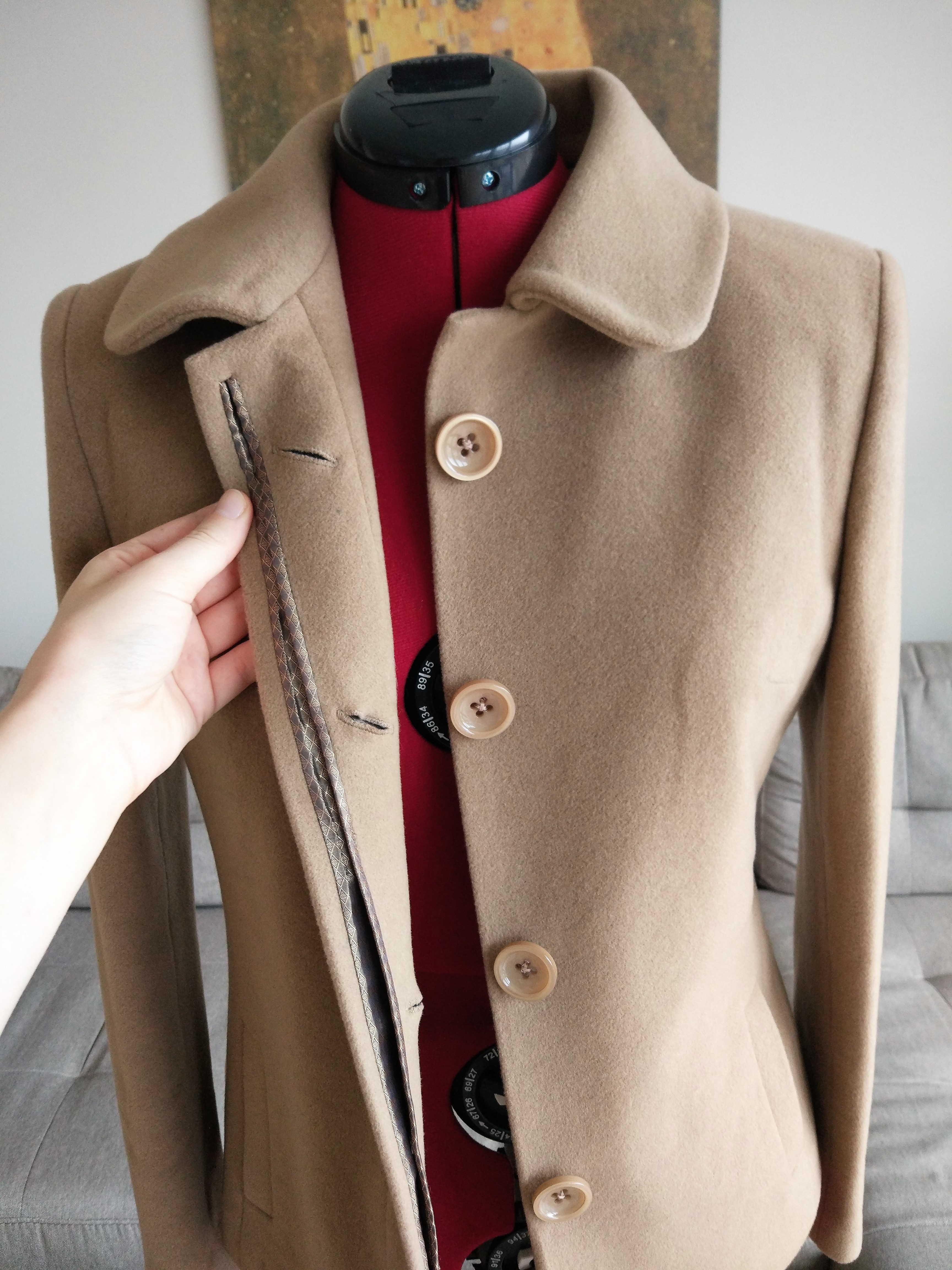Coat with hidden button closure – Sewing Projects | BurdaStyle.com