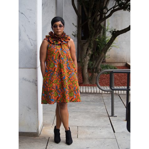 African Print Swing Dress Sewing Projects Burdastyle Com