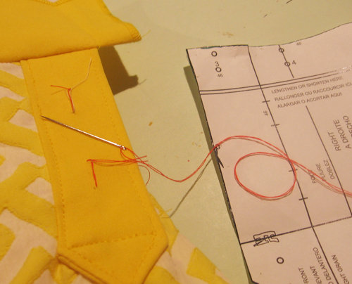 transfer sewing pattern to fabric