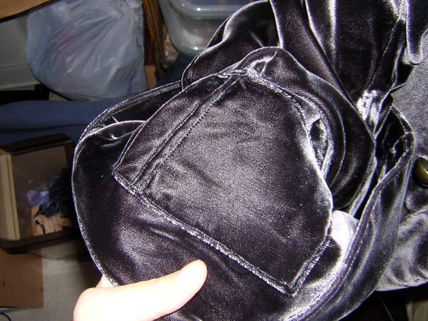 styles to sew with velvet material