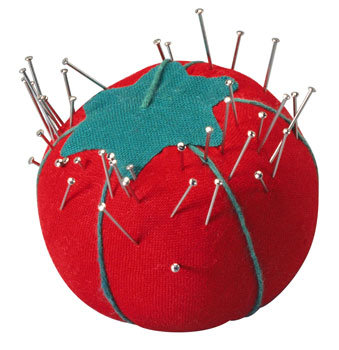 Pin cushion learning sewing
